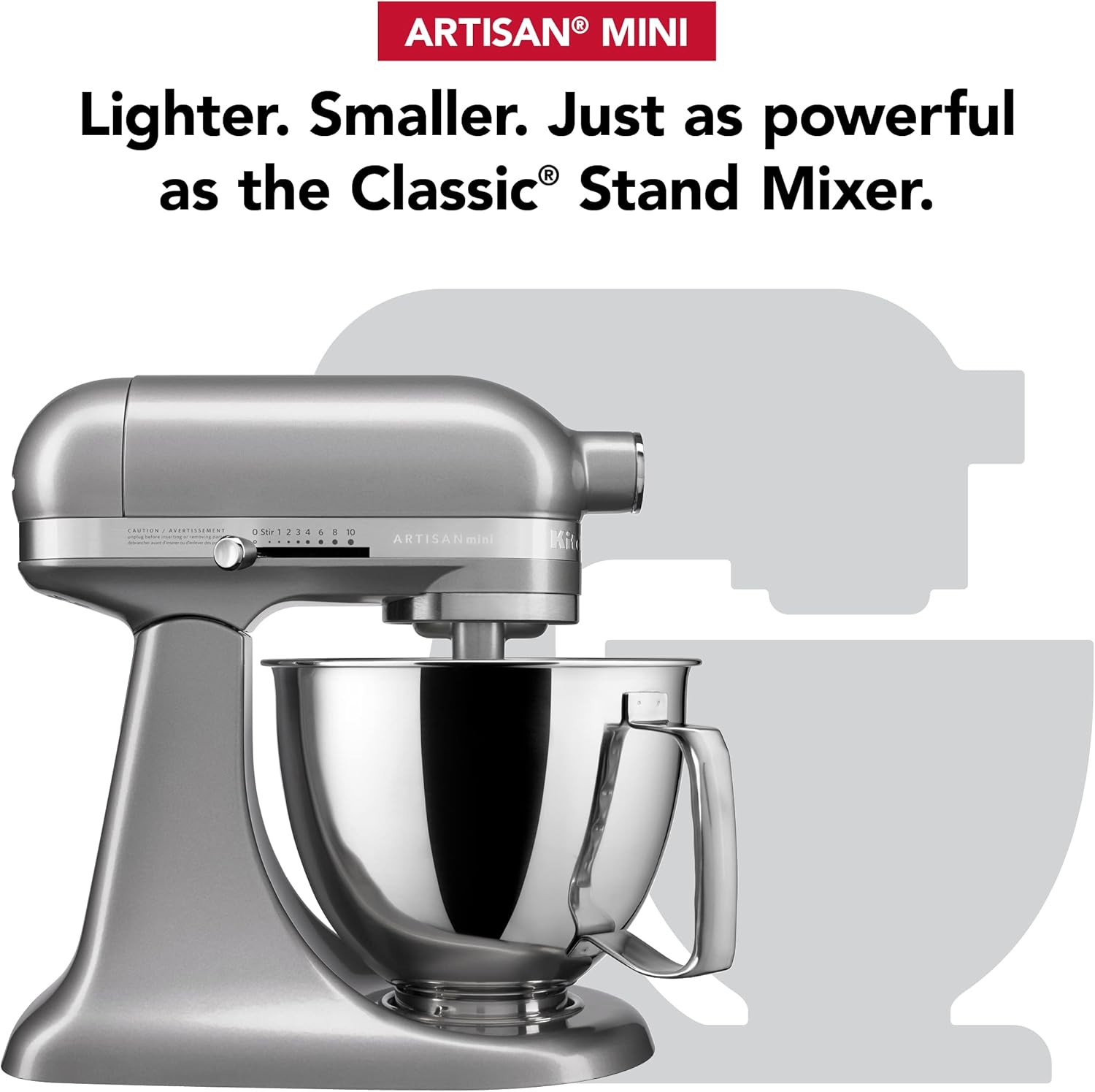 3.5 Quart Tilt-Head Stand Mixer with Glass Bowl P7377