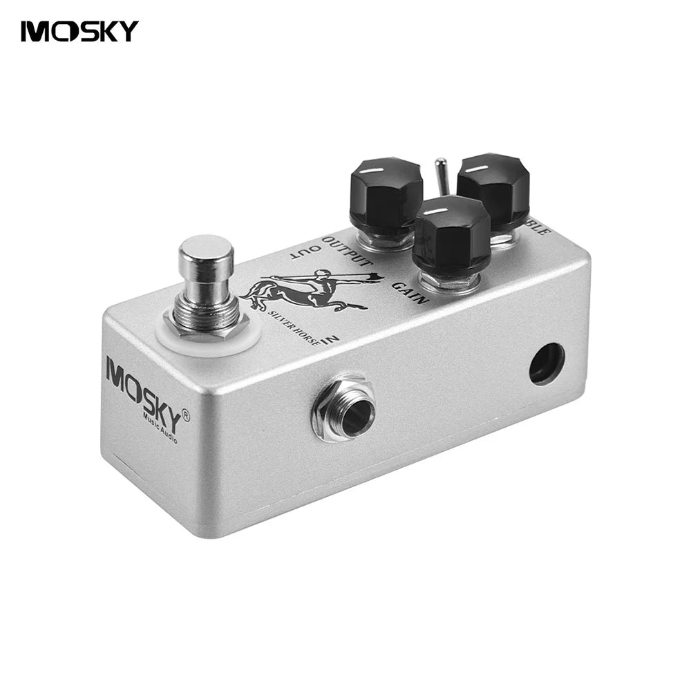 Silver Horse Overdrive Boost Guitar Effect Pedal J226426