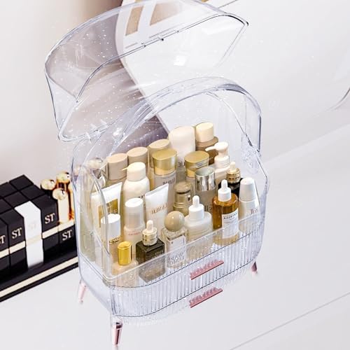 Crystal White Makeup Organizer A60636