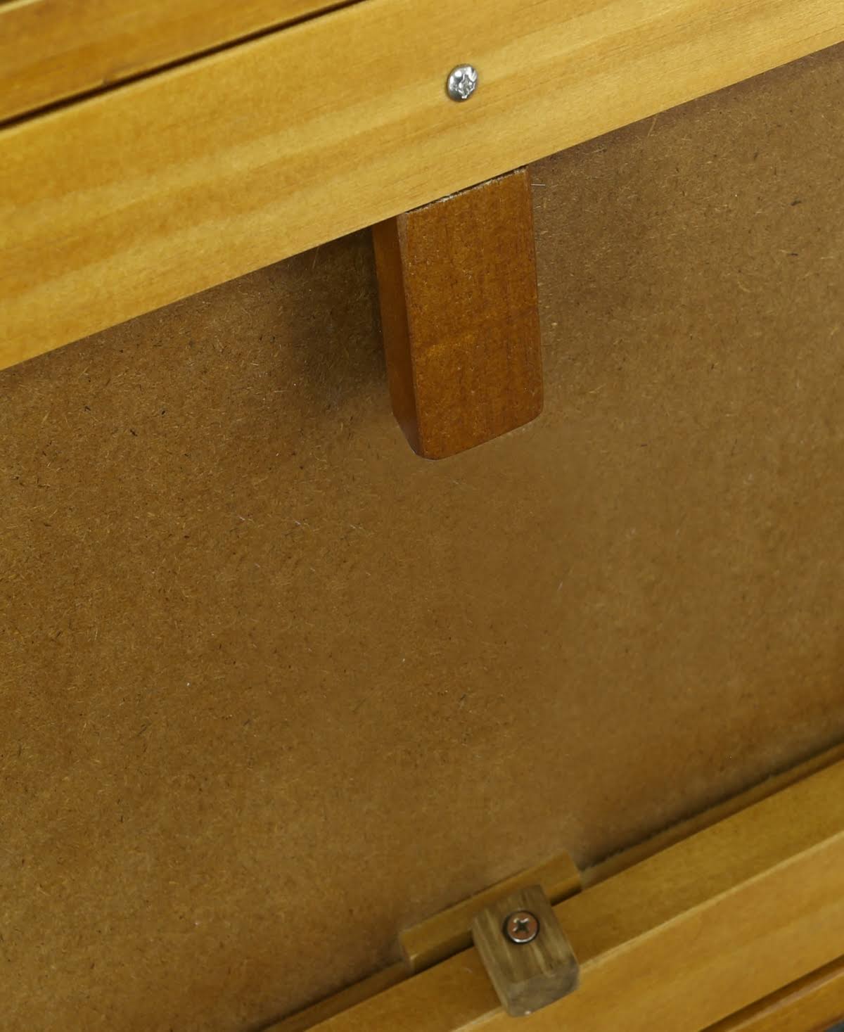 Brown End Table with Concealed Drawer M764465