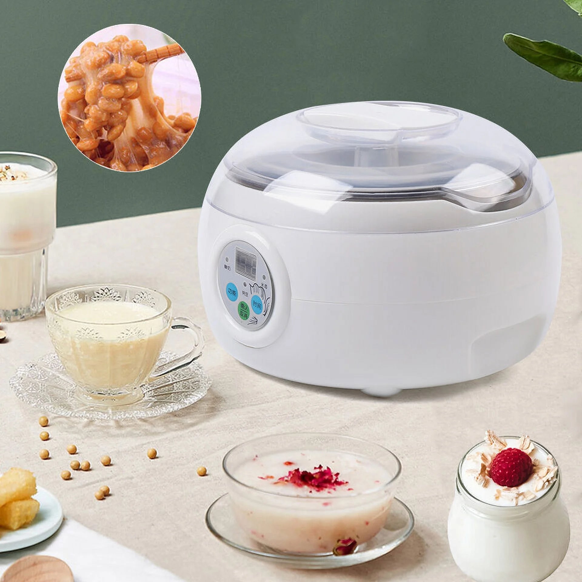 1.5L Stainless Steel Digital Yogurt Maker L668