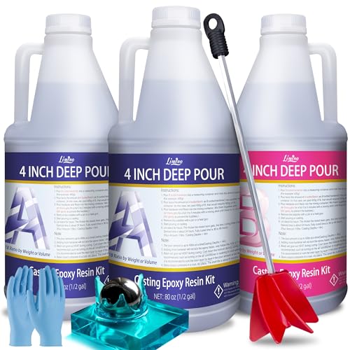 240OZ Crystal Clear Self-Leveling Casting Epoxy Resin A48476