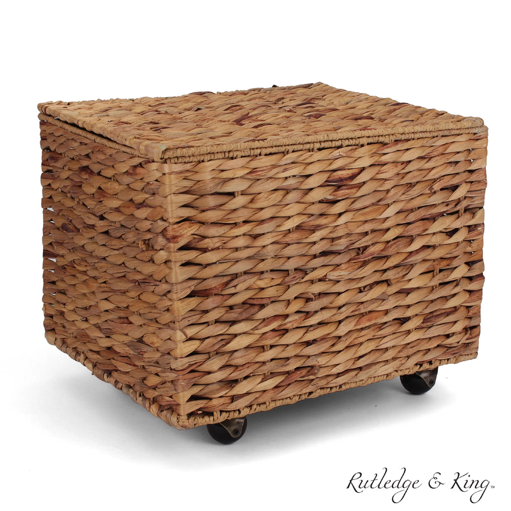 Seagrass Rolling File Cabinet P3333