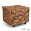 Seagrass Rolling File Cabinet P3333