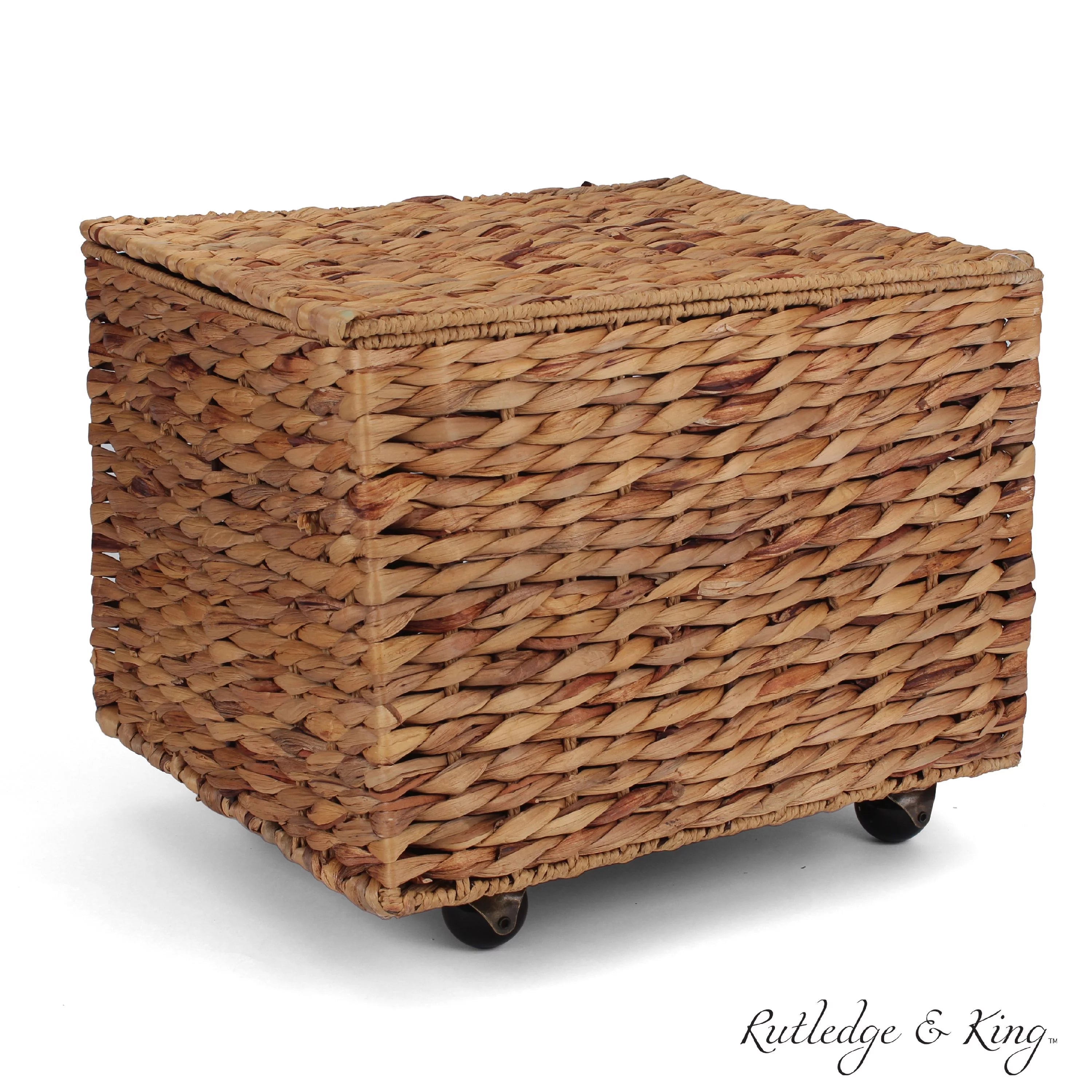 Seagrass Rolling File Cabinet P3333