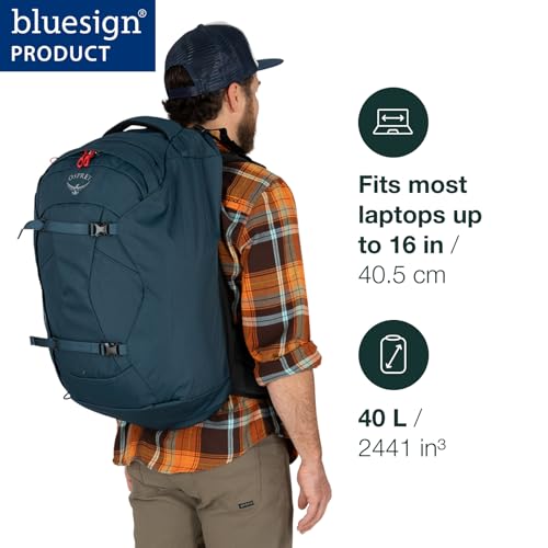 Black 40L Travel Backpack F76679