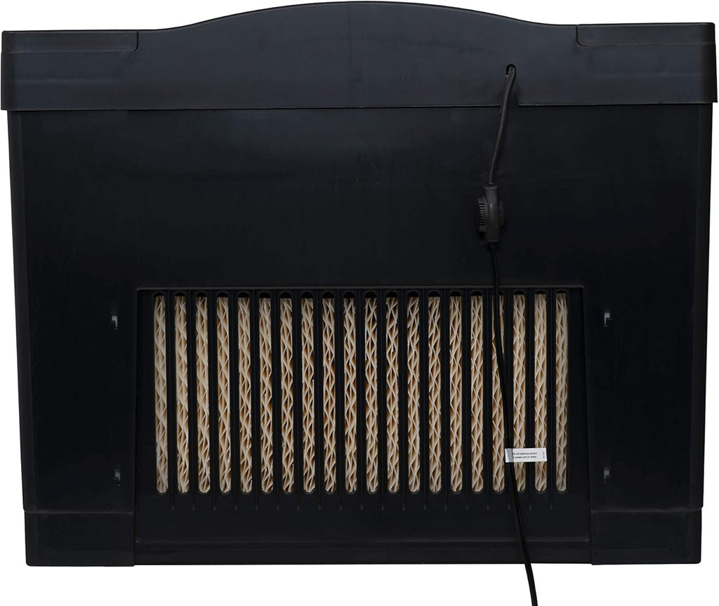 Digital Whole-House Console-Style Evaporative Humidifier (Silver) E506573