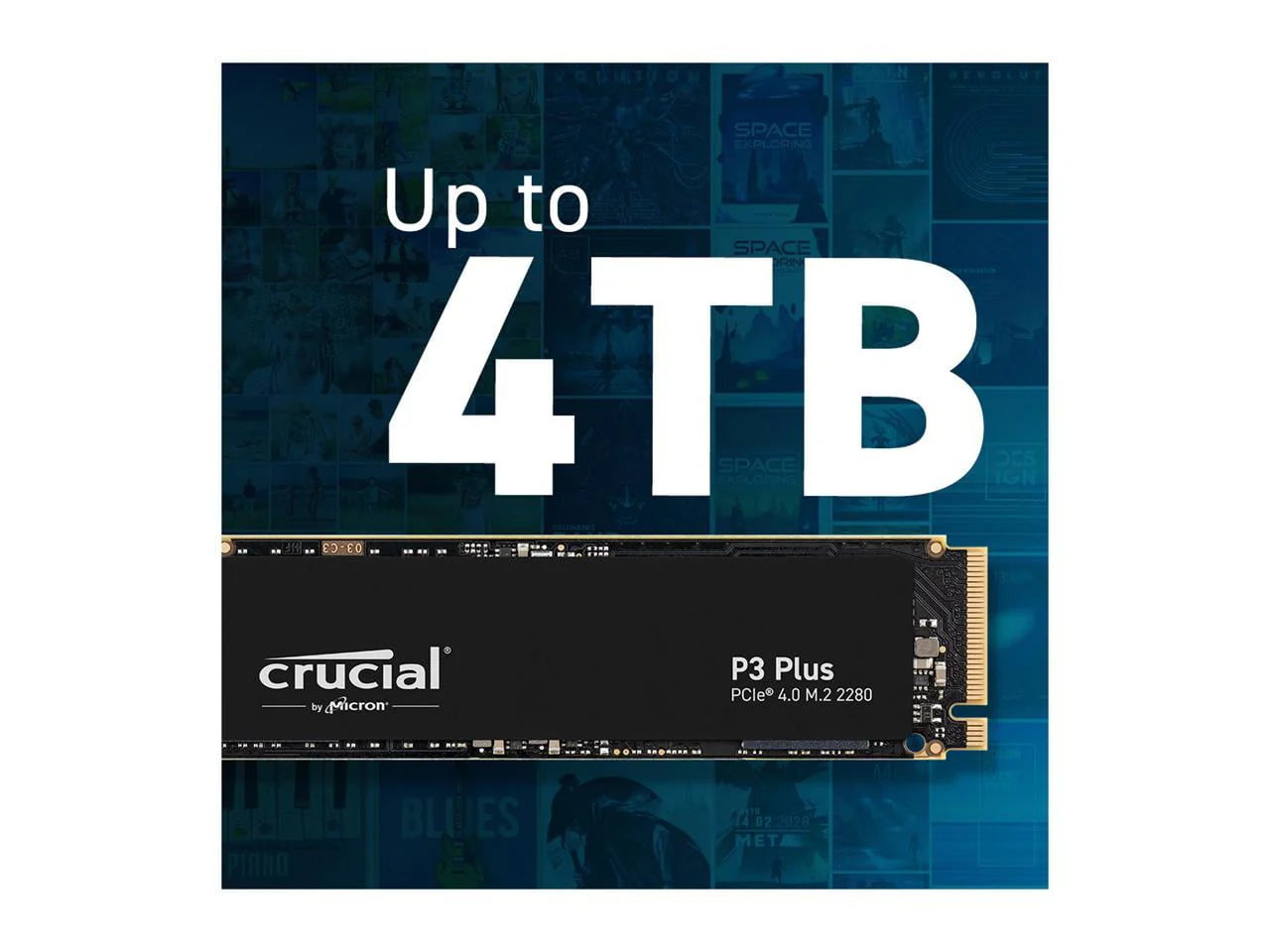 4TB PCI-Express 4.0 NVMe Internal Solid State Drive Q74530