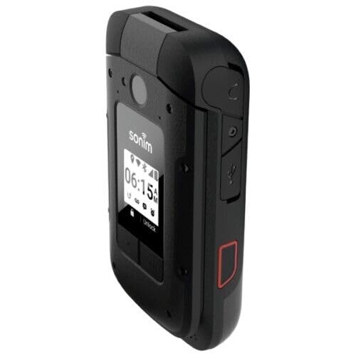 Black Rugged Flip Cellphone 16GB X2066