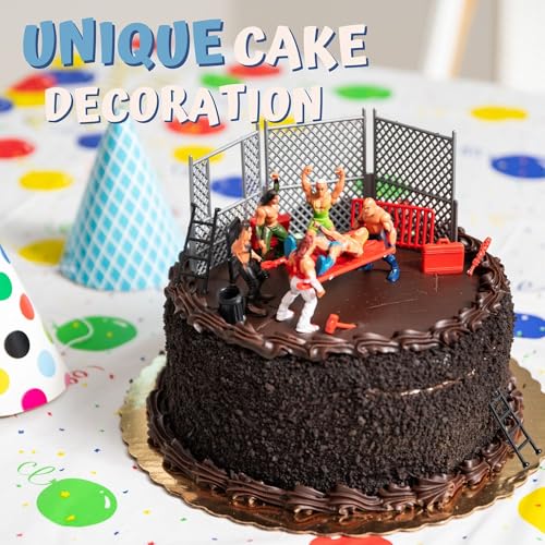 32-Piece 2" Wrestling Action Figures with Wrestling Ring O29969