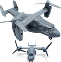 Military Transport Aircraft Die-Cast Metal Pull Back Airplanes Pack of 2 M845