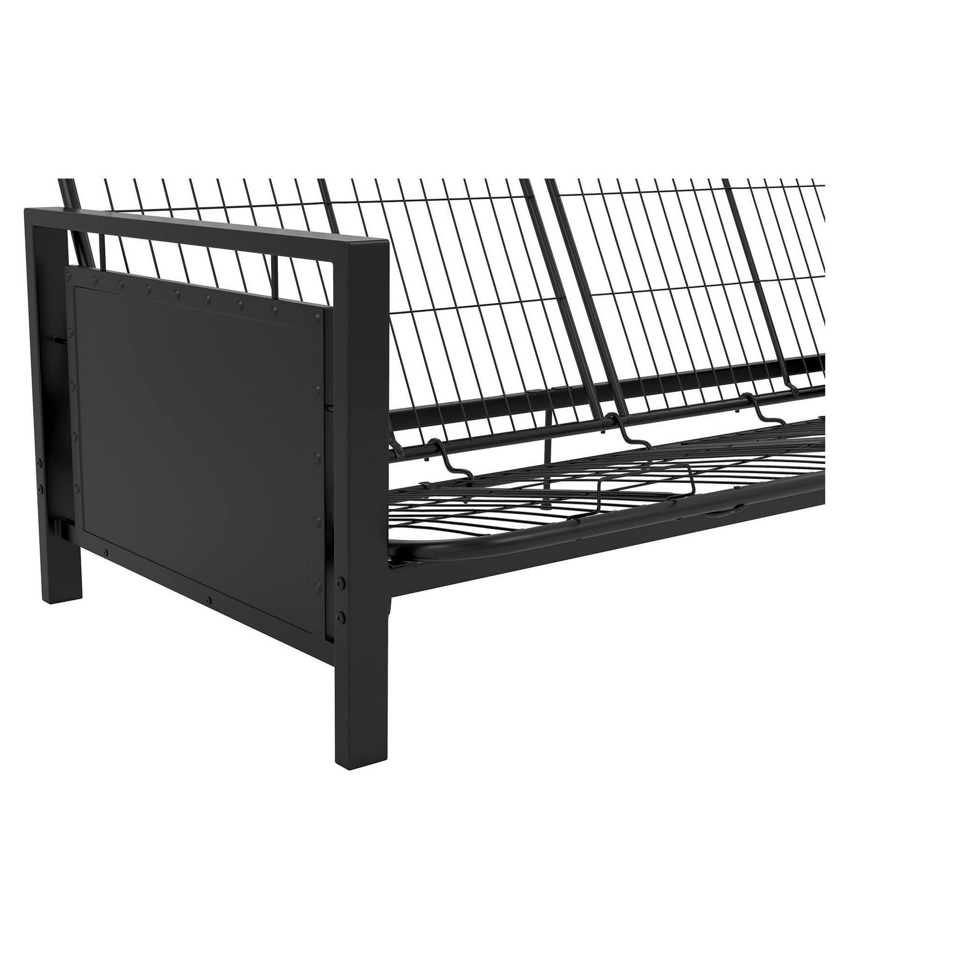 Black Metal Futon Frame H8767
