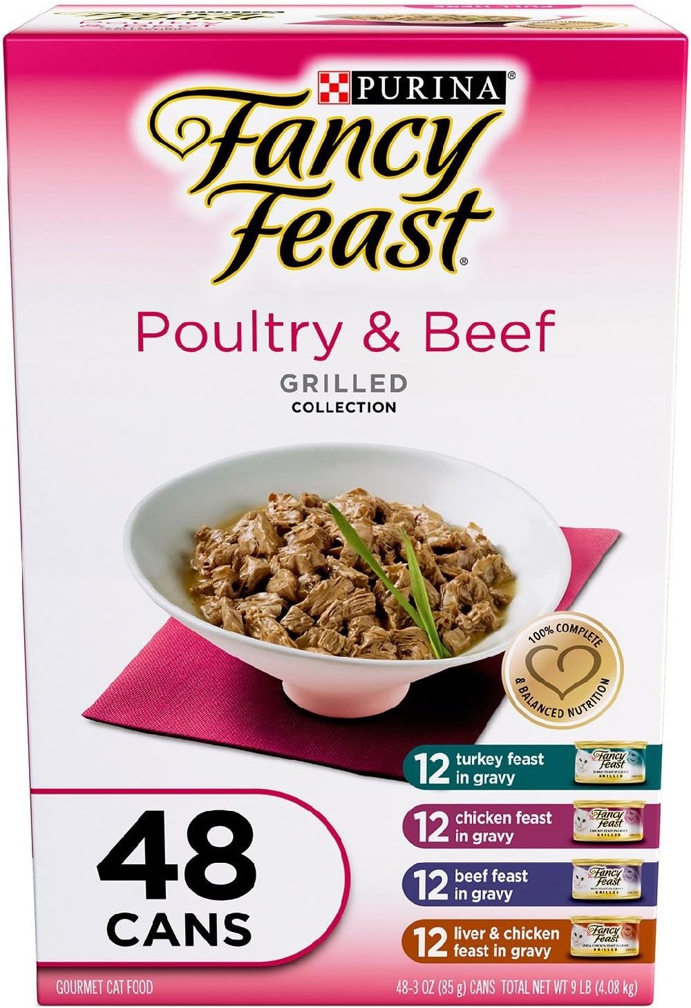 48 ct. 3 oz. Poultry & Beef Variety Pack Q44165