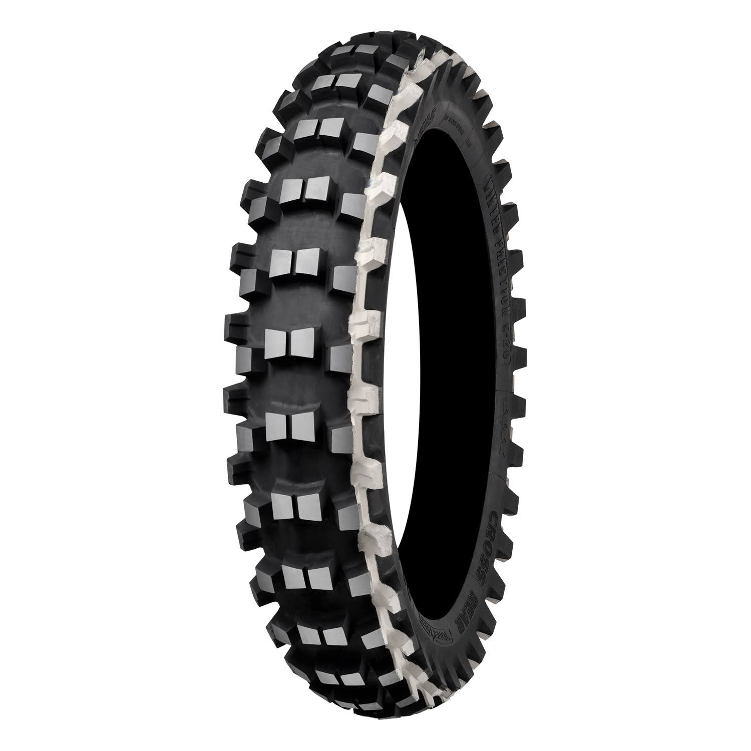 Black 90/100-16 Motocross Tire C86545