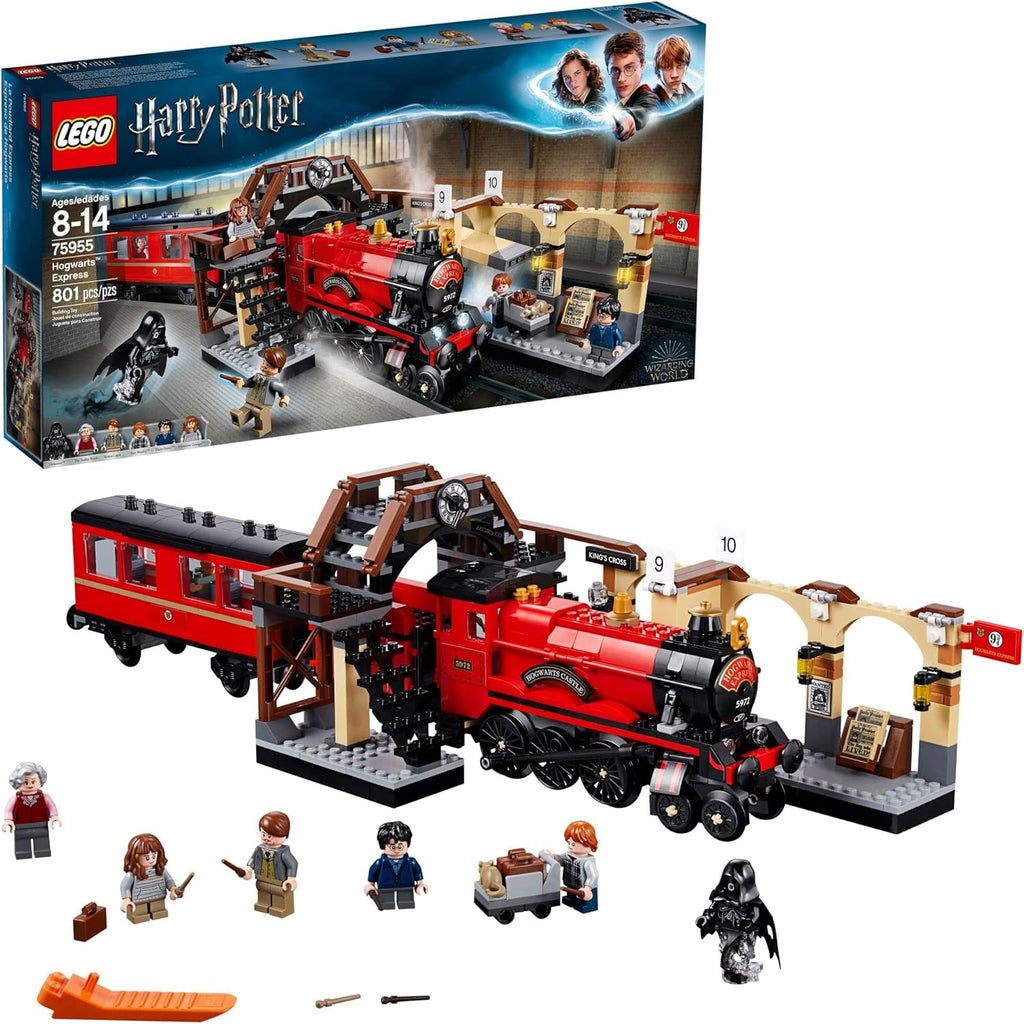 LEGO Harry Potter Hogwarts Express Toy Train Building Set includes Model Train and Minifigures (801 Pieces) Y1035