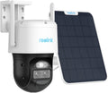 Solar Powered 2K Security Camera with Pan Tilt Auto Tracking J68600