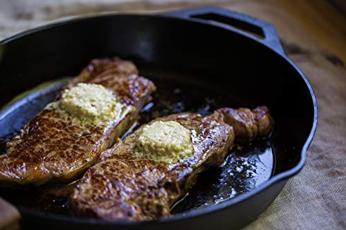 15 Inch Cast Iron Pre-Seasoned Skillet with Tempered Glass Lid G64745