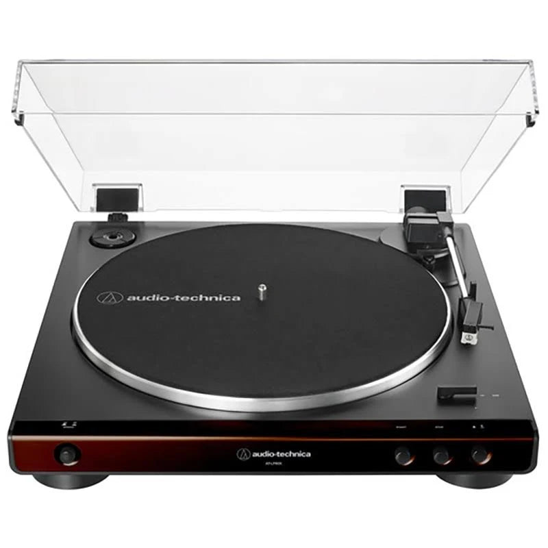 Matte Black Fully-Automatic Belt-Drive 2 Speed Stereo Turntable V9381