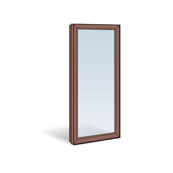 Terratone Casement Sash 19 3/4 Inches Wide by 43 3/16 Inches High D41983