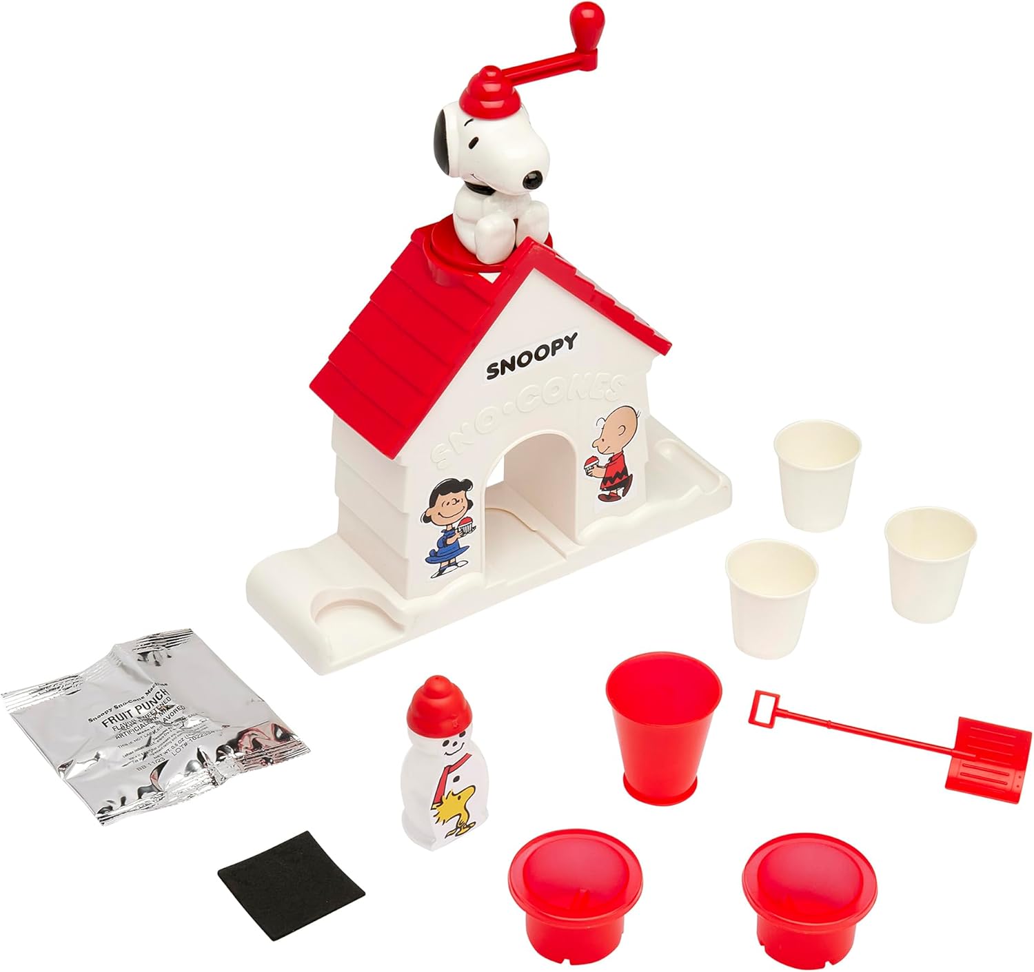 Snoopy SNO-Cone Machine Snow Cone Shaved Ice Maker D9791