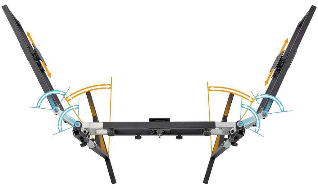 Triple Monitor Floor Stand with VESA Mount P668506