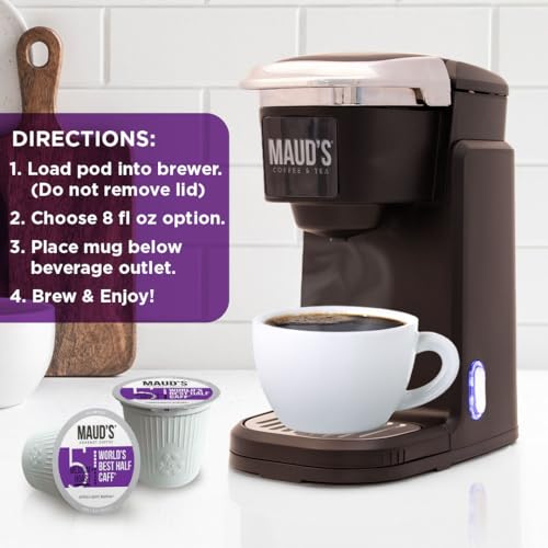 24 ct Half Caff Medium Roast Coffee Pods L950794