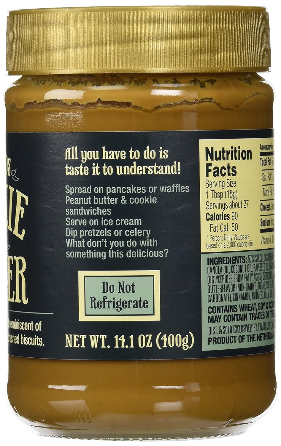 14.1 Oz Speculoos Cookie Butter (Pack of 2) S975