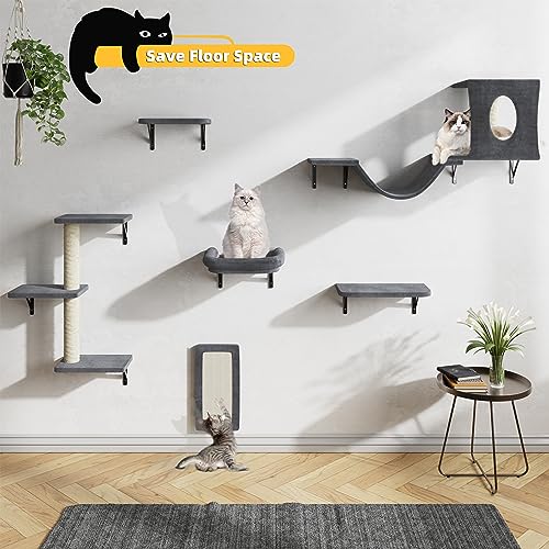 Dark 6pc Cat Wall Furniture Set P99049