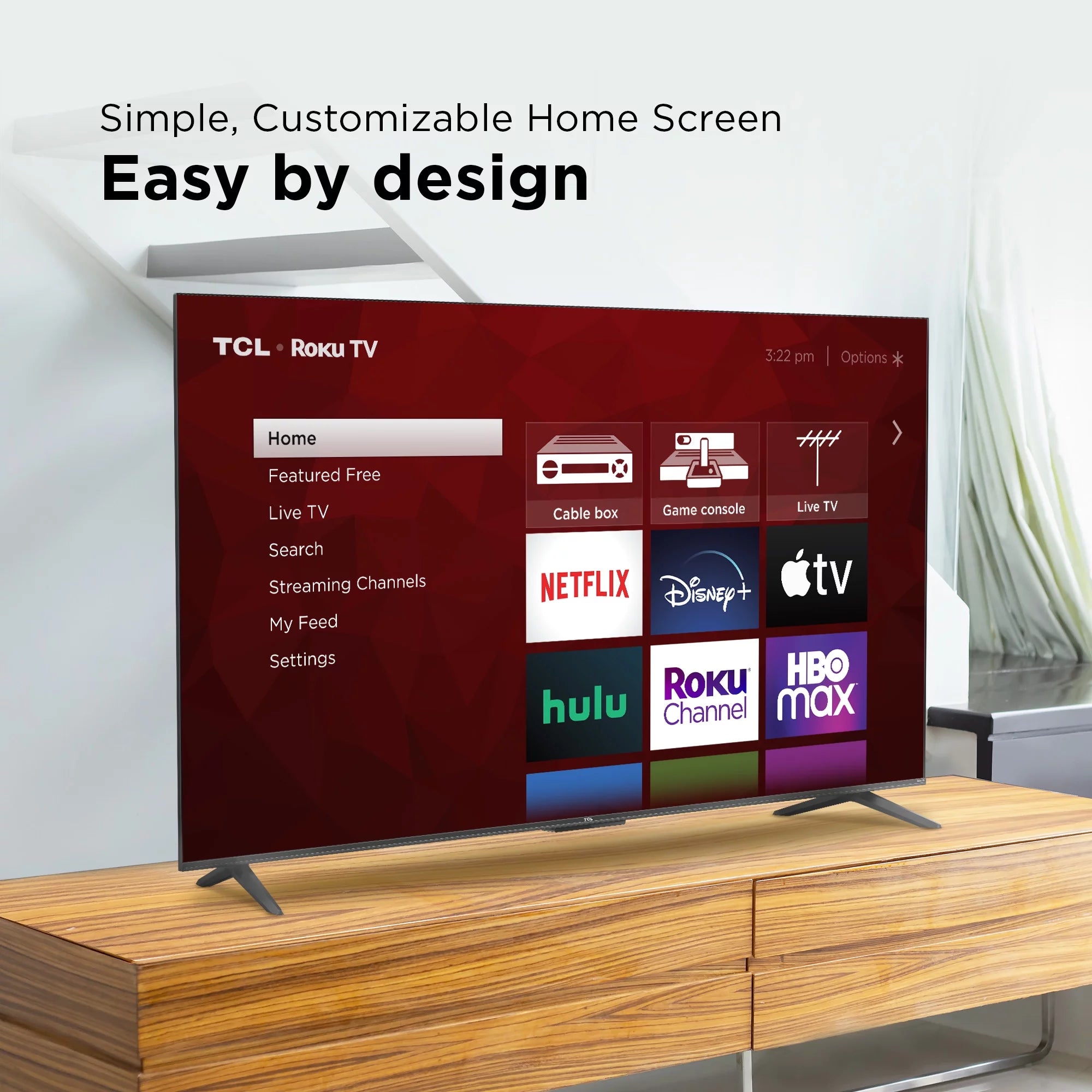 65" 4K UHD HDR Smart TV V1634