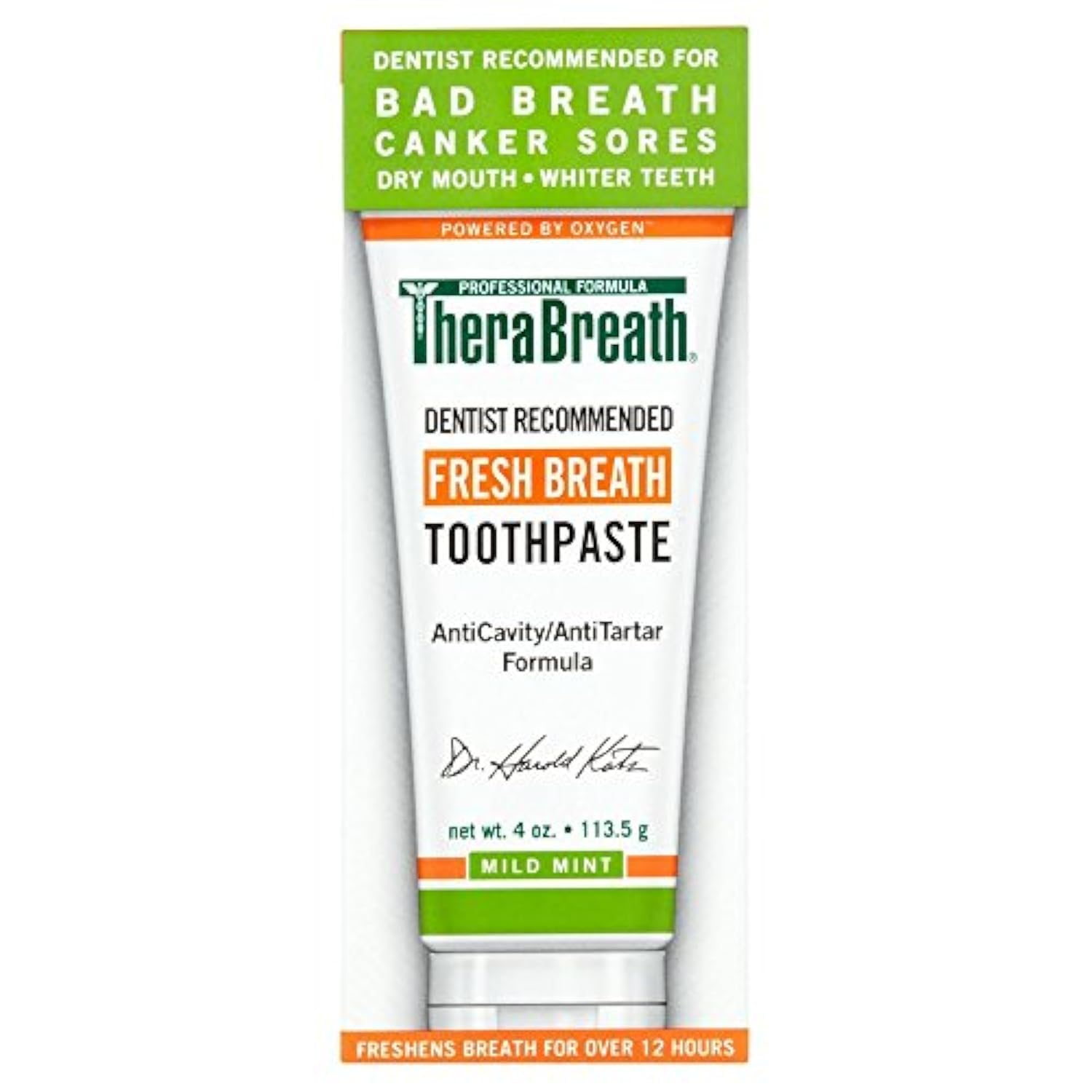 Mild Mint 4 Ounce Pack of 2 Toothpaste D969965