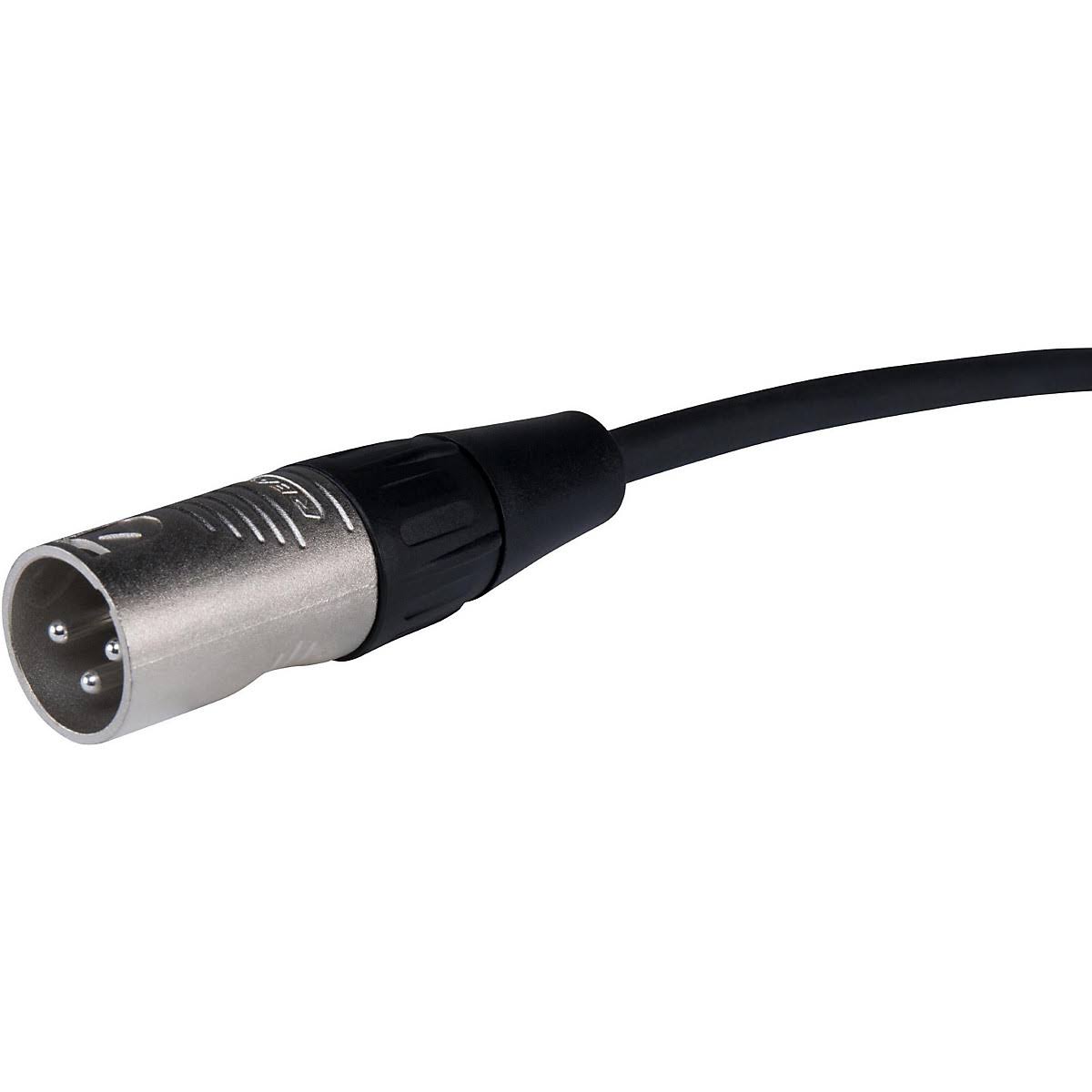 Black XLR Microphone Cable 100 ft W5659