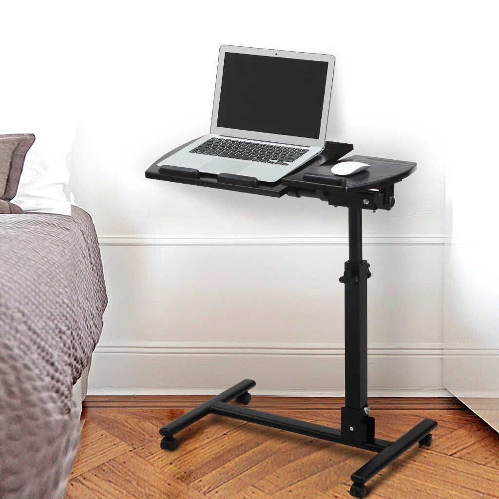 Black Walnut Height Adjustable Mobile Laptop Desk N551