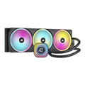 White 360mm Liquid CPU Cooler with LCD Screen A31639