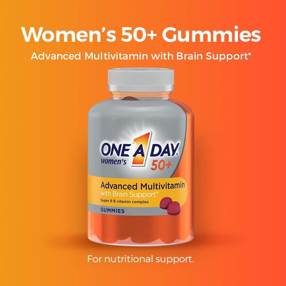 Women's 50+ Advanced Multivitamin Gummies, 110 Count S475146