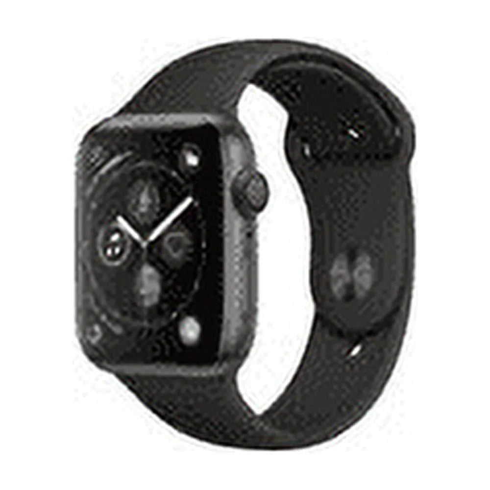 44MM Space Gray Aluminum Case Black Sport Band Refurbished Apple Watch Series 4 GPS W550258