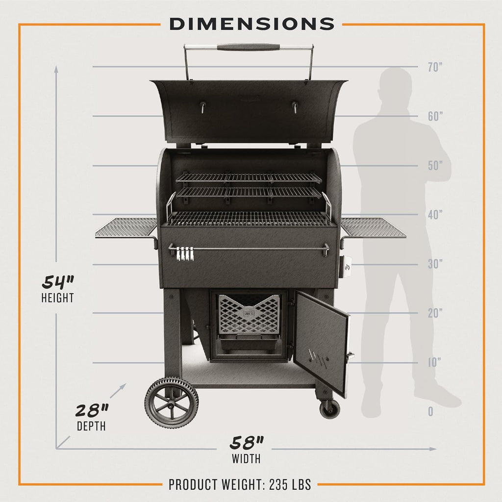 Black Steel Smoker E104048