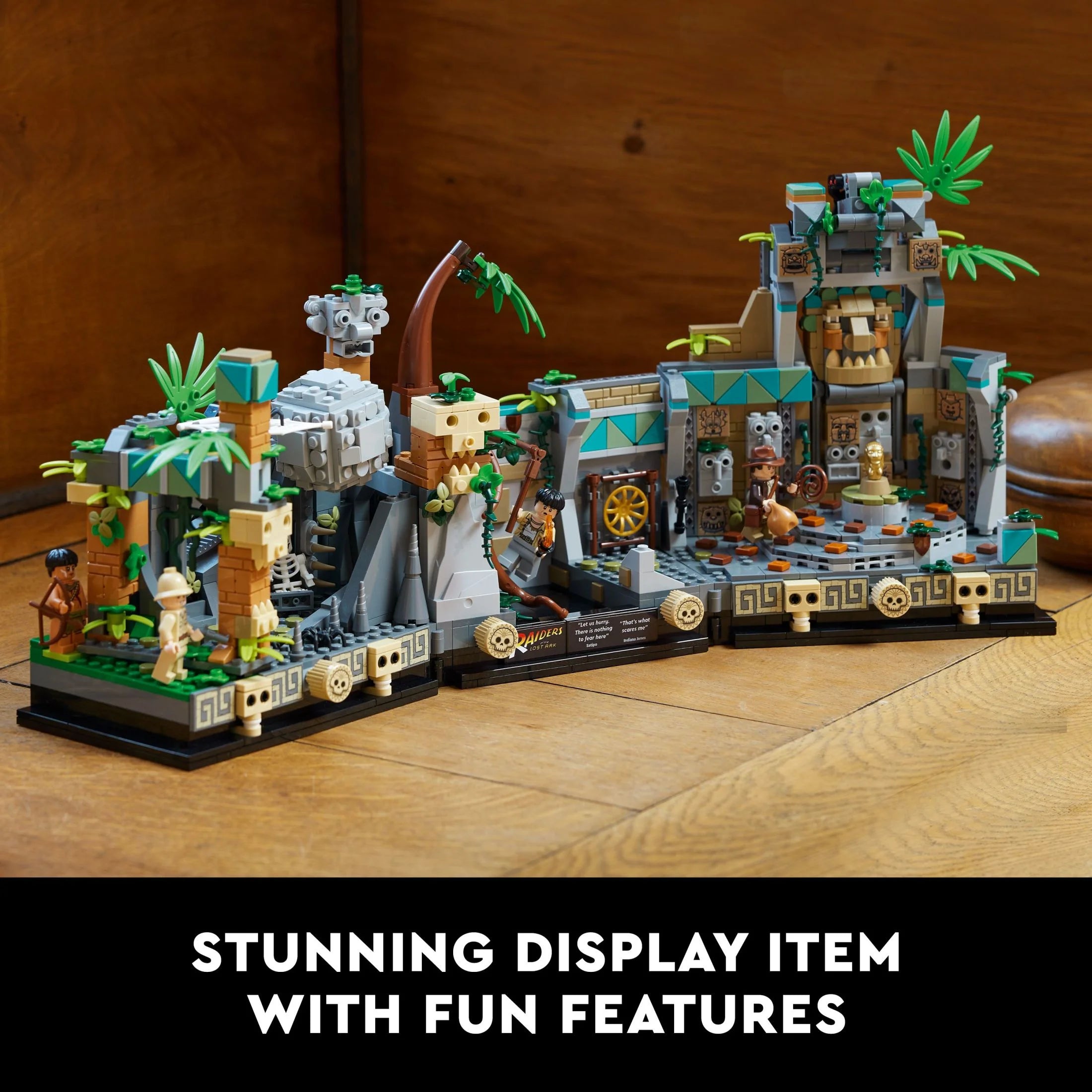 LEGO Indiana Jones Temple of the Golden Idol 77015 Building Project, includes 4 minifigures R745
