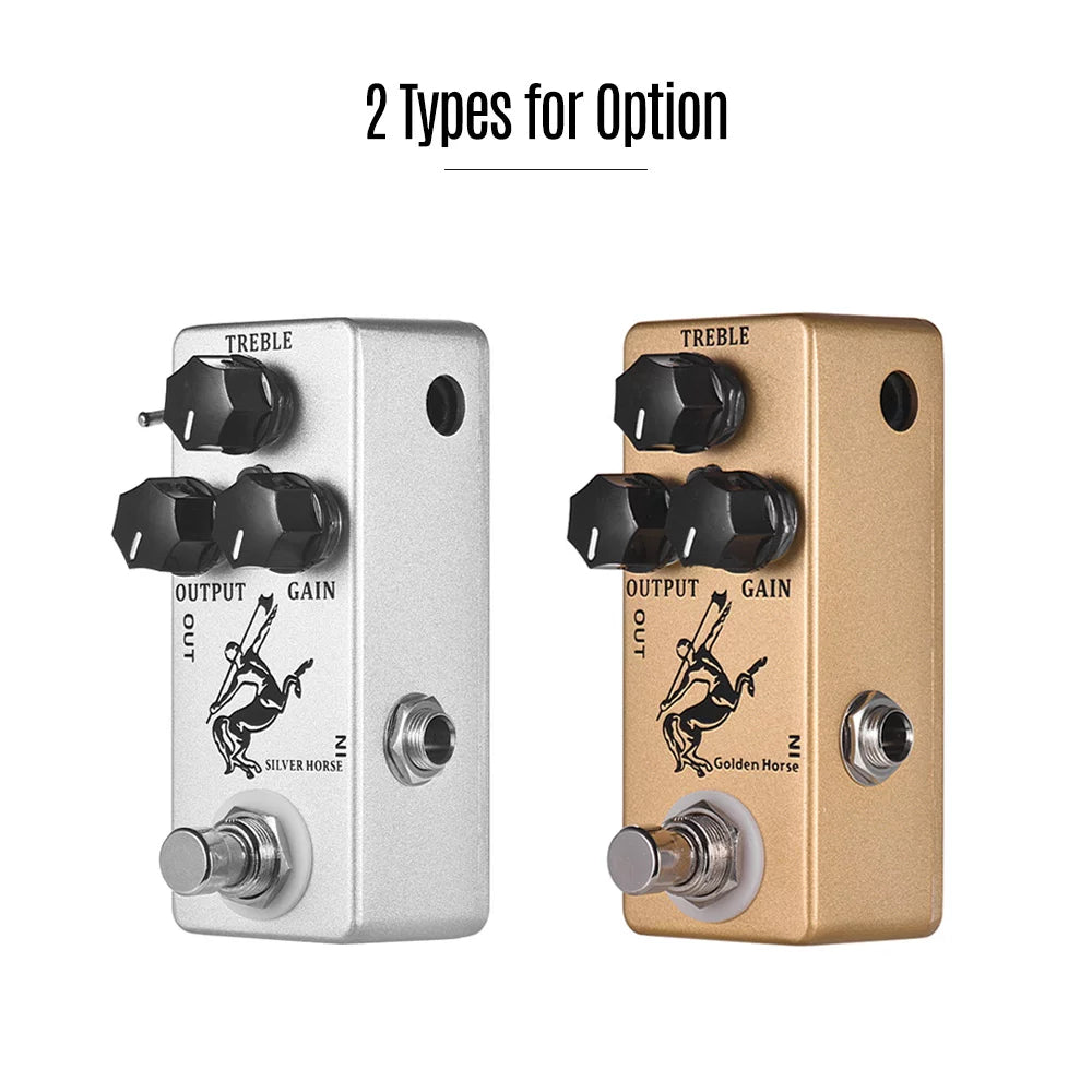 Silver Horse Overdrive Boost Guitar Effect Pedal J226426