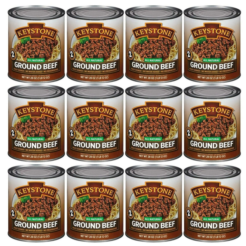 (12 Pack) Ground Beef 28 oz Can M549