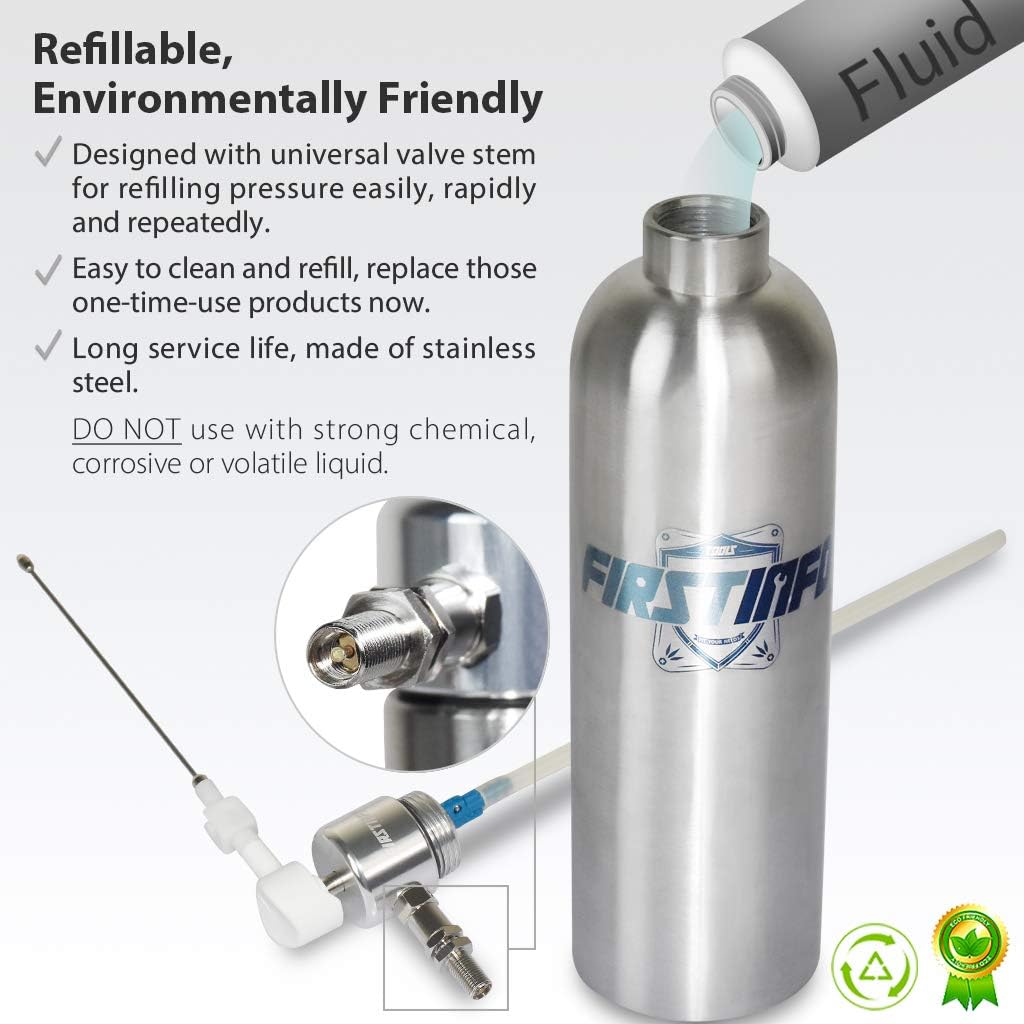 Stainless Steel Refillable Sprayer Can Pack of 2 F517