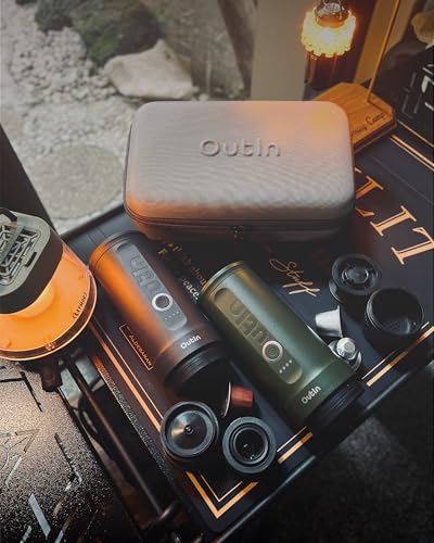 Portable Electric Espresso Machine, Travel Coffee Maker, Self-Heating with USB-C, 12V, with Ground Coffee & NS Capsule X632198