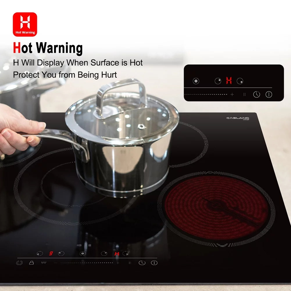 Black Electric Cooktop C270