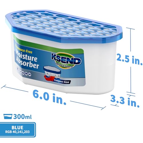 12 Pack 6.4oz Compact Dehumidifier T333