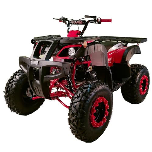 Red Utility ATV with Automatic Transmission, 23"/22" Wheels S719435