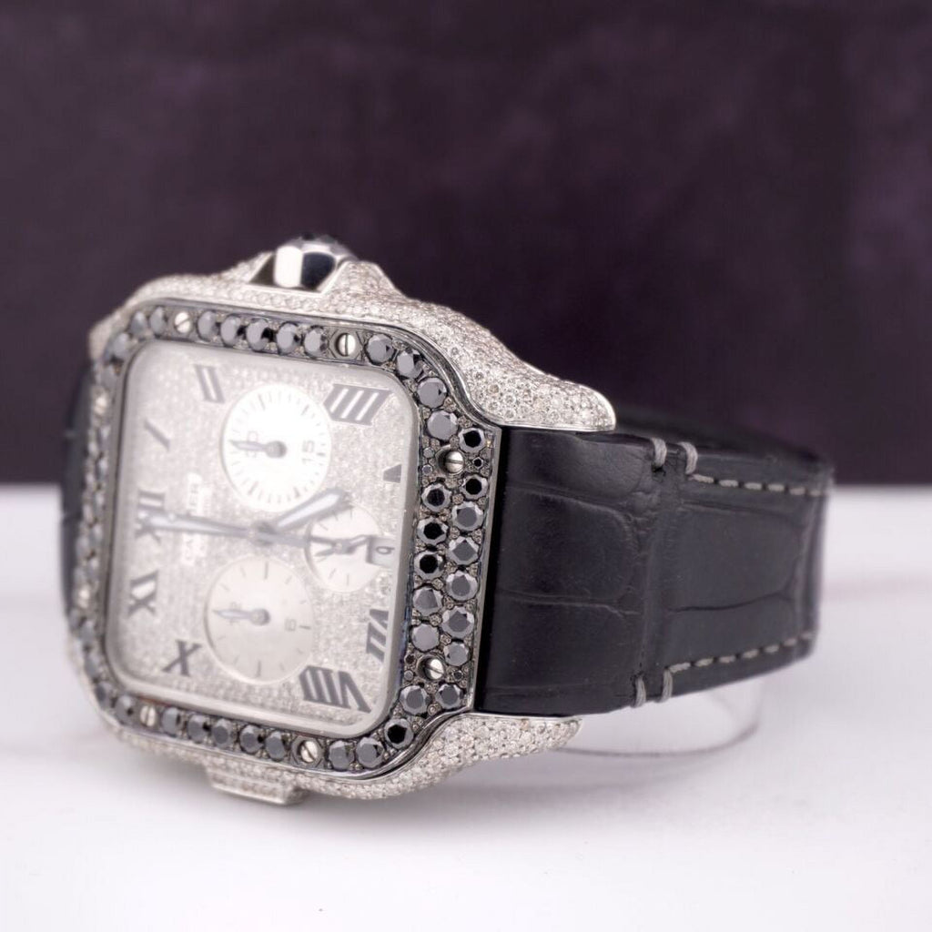 Steel Watch with Diamonds H58793
