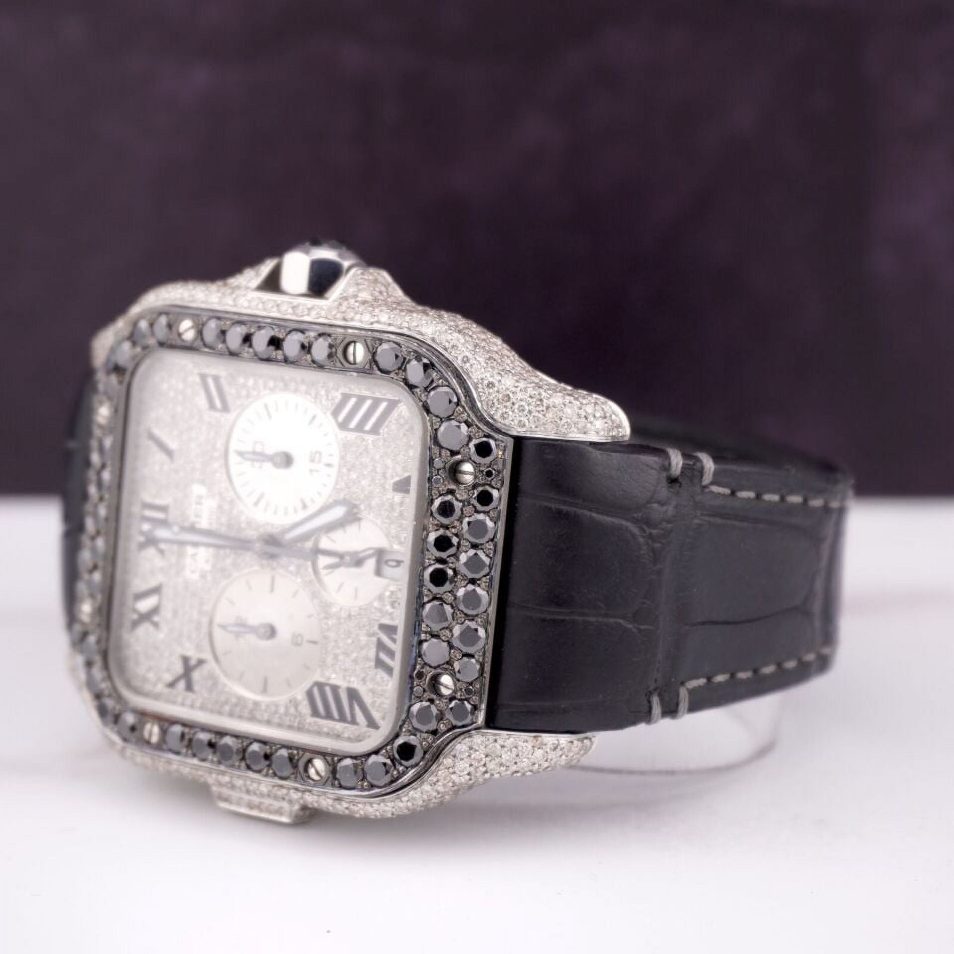 Steel Watch with Diamonds H58793