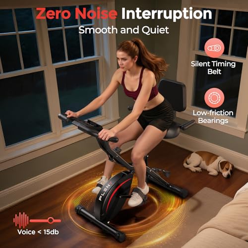 5 IN 1 Folding Exercise Bike with 6.6 LBS Flywheel Z485635
