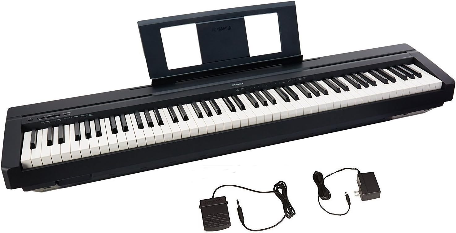 88-Key Weighted Digital Piano With Wooden Furniture Stand And Bench S352