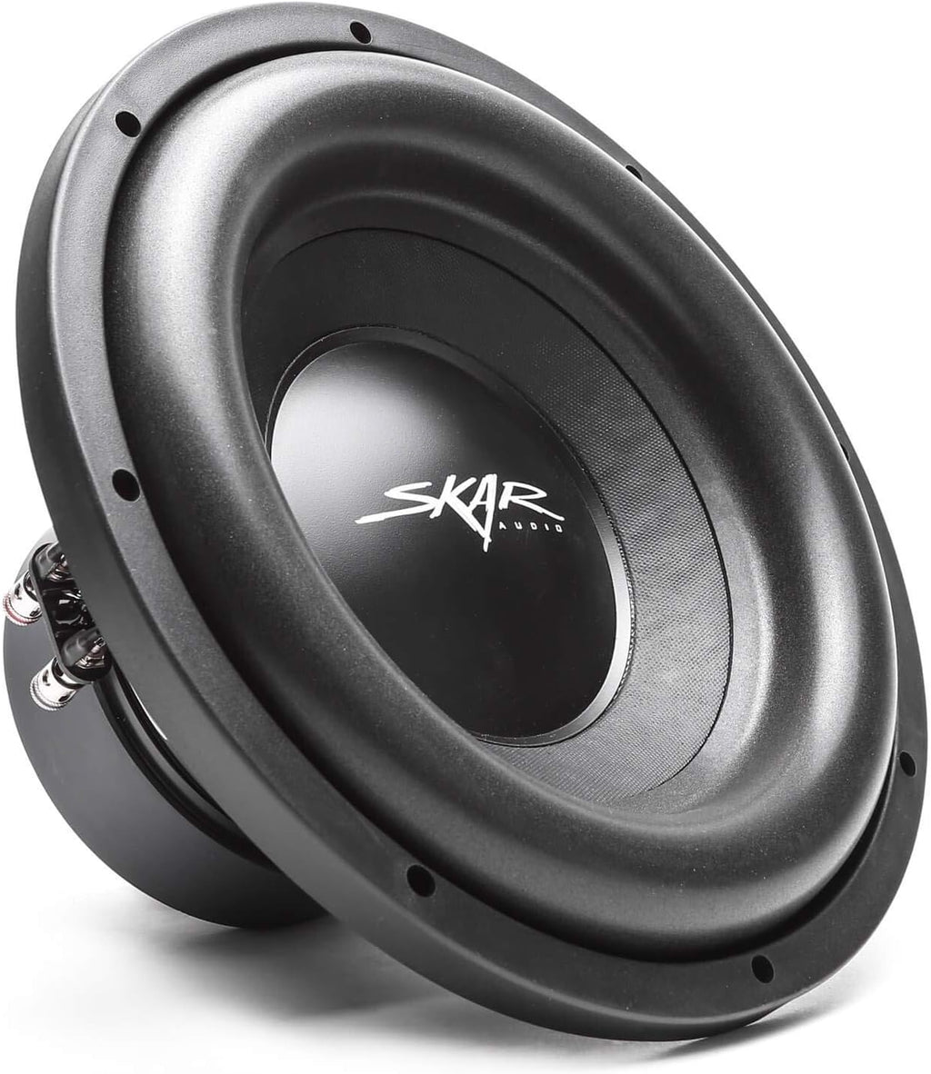 Dual 12" Subwoofer Bass Package with Loaded Enclosure and Amplifier D4052