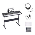 Black 88-Key Semi-Weighted Digital Piano with Sustain Pedal X550885